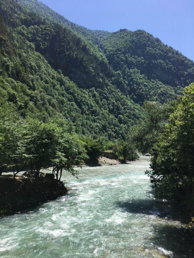 Solnechny Bereg Guest House Gudauta Esterno foto